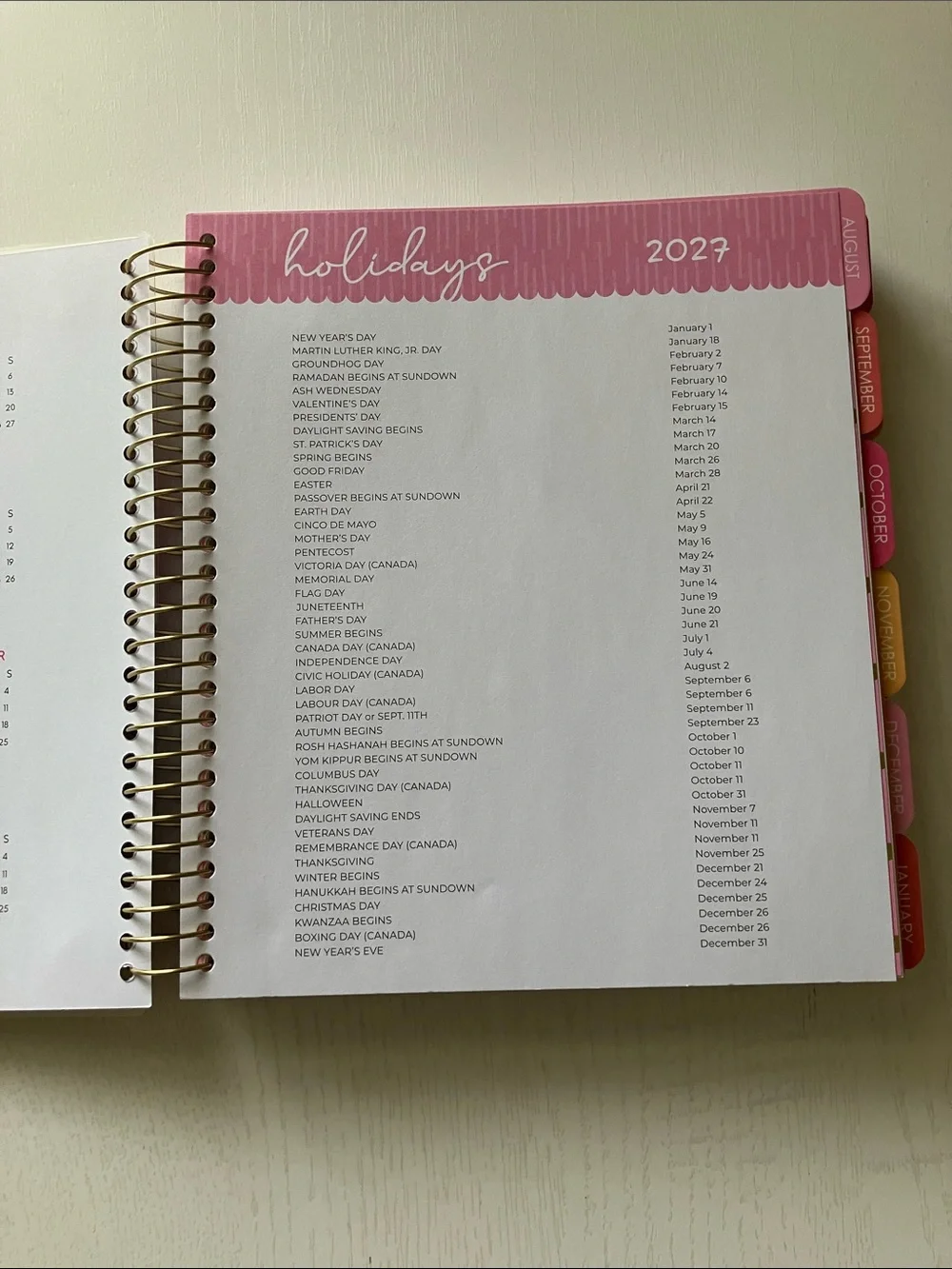 The Creative Expert 17 Month Planner -  August 2026 - December 2027 (NWT)